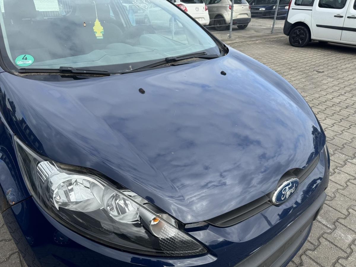 Ford Fiesta JA8 original Motorhaube Blazer Blau Bj.2009